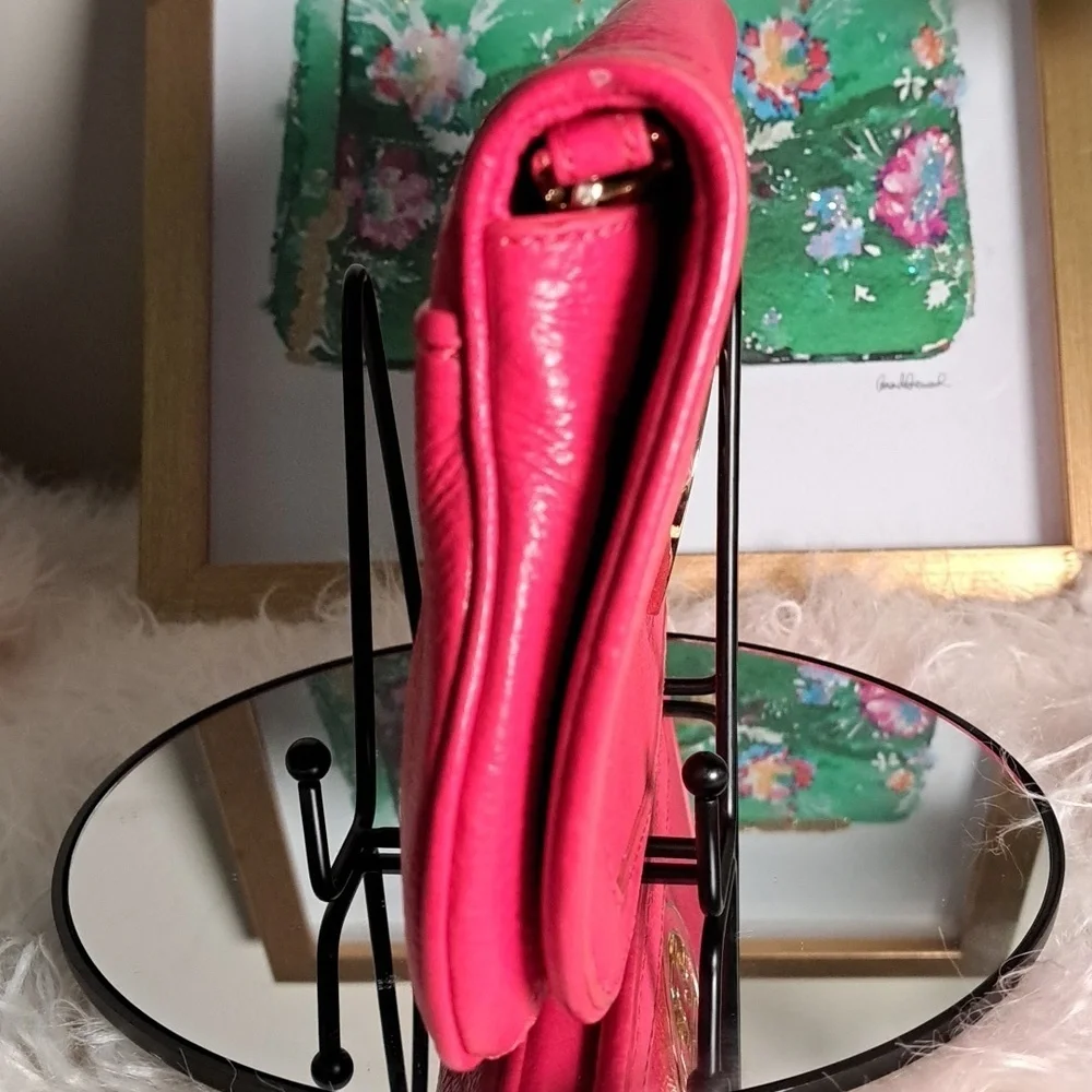 Tory Burch NWOTs Amanda Logo Clutch Crossbody